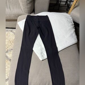 lululemon athletica Black Reversible Leggings Skinny Groove - Size 2 womens